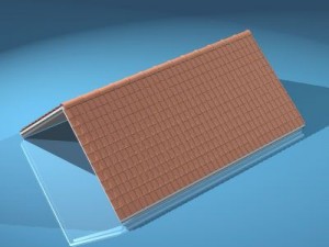roof tiles Modelo 3D