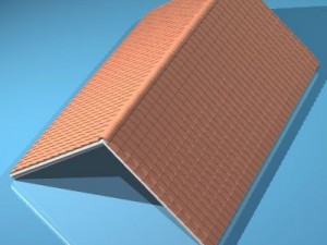 roof tiles Modelo 3D