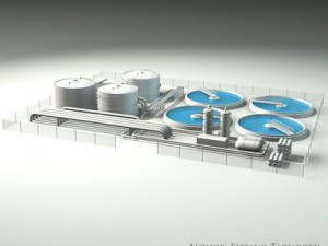 treatment plant 3D 모델