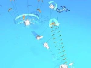 wind power plants 3D Model