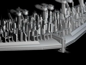 wing city 3D Model