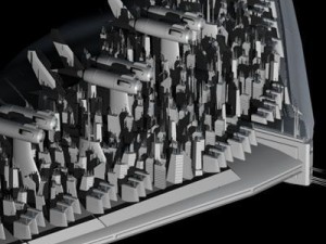 wing city 3D 模型