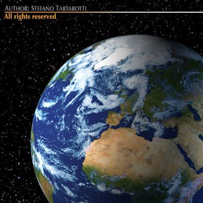 earth planet 3D Model .c4d .max .obj .3ds .fbx .stl .blend 