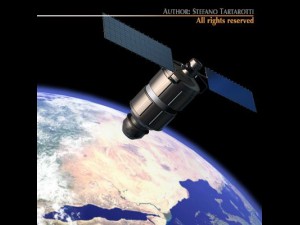 iridium 33 satellite 3D-Modell