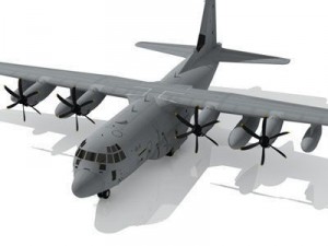 c130j super hercules 3D Модель