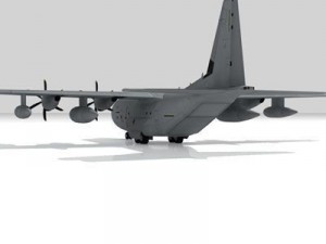 c130j super hercules 3D Модель