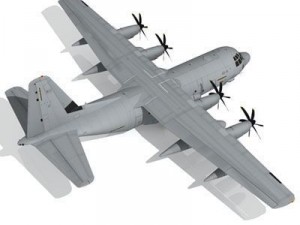 c130j super hercules 3D Модель