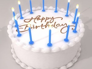 birthday cake 3D Model