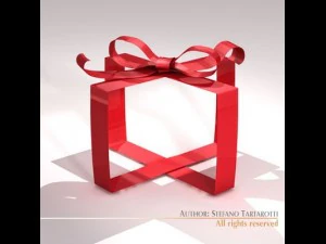 gift ribbon 3D Model