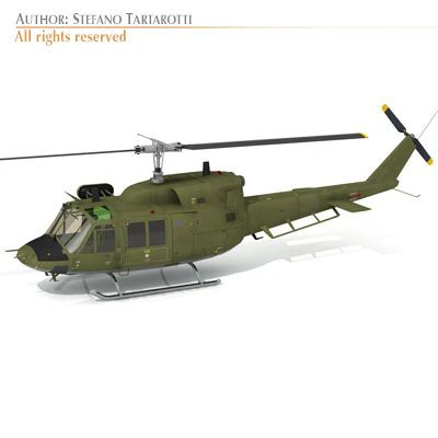 b 212 army 3D Model .c4d .max .obj .3ds .fbx .stl .blend