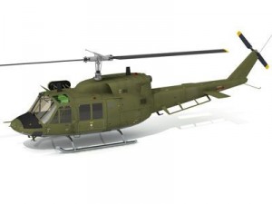 b 212 army 3D Model