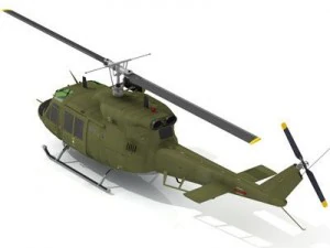 b 212 army 3D Model