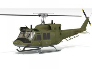 b 212 army Modelo 3D