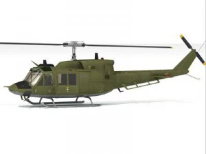 b 212 army 3D Model