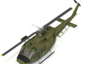 b 212 army 3D Model