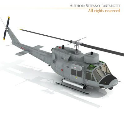 b 212 asw navy 3D Model .c4d .max .obj .3ds .fbx .stl .blend 