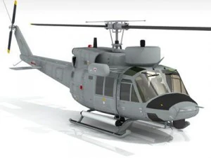 b 212 asw navy 3D Model