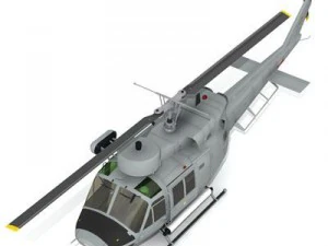b 212 asw navy 3D Model