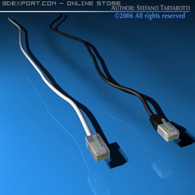 Ethernet Plugs 3d Model In Other 3dexport