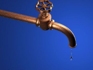 tap with water drops Modelo 3D
