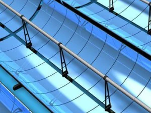 太阳能热力板 3D 模型