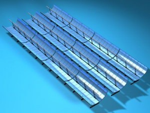 solar thermodynamic panels 3D Модель