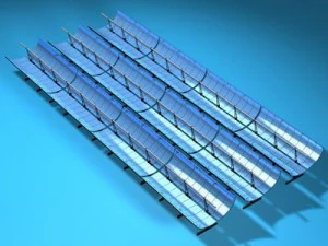 solar thermodynamic panels 3D Model