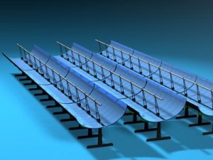 solar thermodynamic panels 3D Модель
