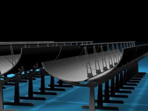 solar thermodynamic panels 3D Модель
