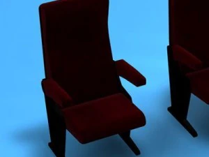 theatre seats 3D Model