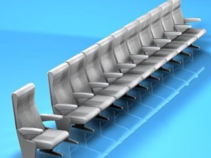 theatre seats 3D Модель
