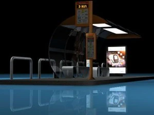 bus stop1 3D Model