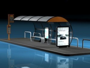 bus stop1 Model 3D