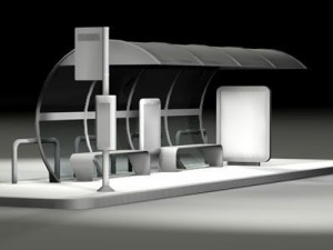 bus stop1 Model 3D