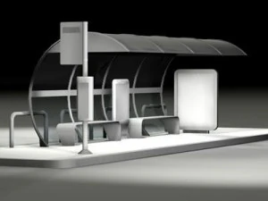 bus stop1 3D Model