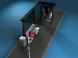 bus stop2 3D Model