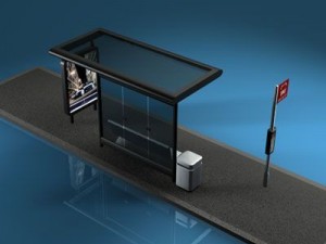bus stop2 Modello 3D