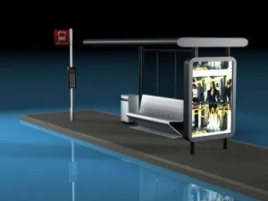 bus stop2 3D Model