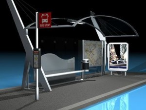 bus stop3 3D Model