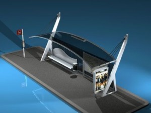 bus stop3 3D 모델