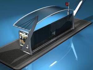 bus stop3 3D 모델