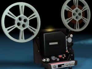 film projector Modelo 3D