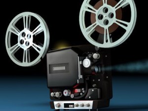 film projector Modelo 3D
