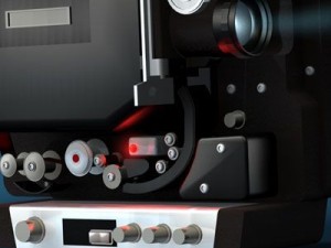 film projector Modelo 3D