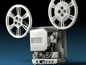 film projector 3D Model