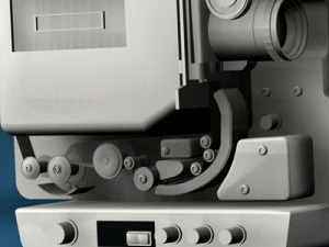 film projector 3D Model
