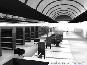 market building 3D Модель