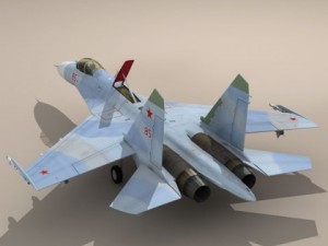 su27 flanker camo2 Modelo 3D