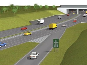 highway scene 3D Model