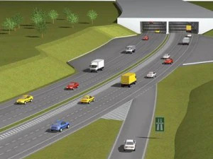 highway scene 3D Model